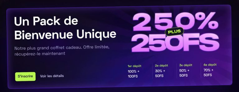 Immerion Casino bonus bienvenue
