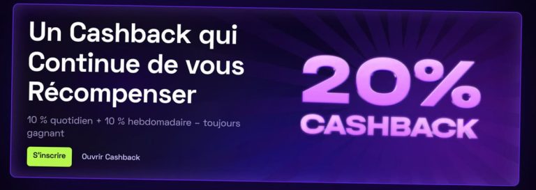 Immerion Casino cashback